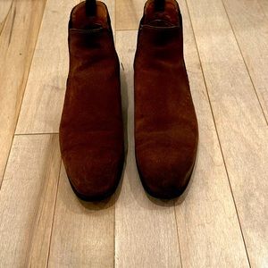 Brown Chelsea boots